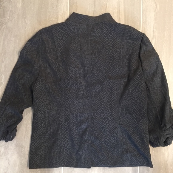 Brandon Thomas snakeskin jacket blazer. Large. - Picture 6 of 6